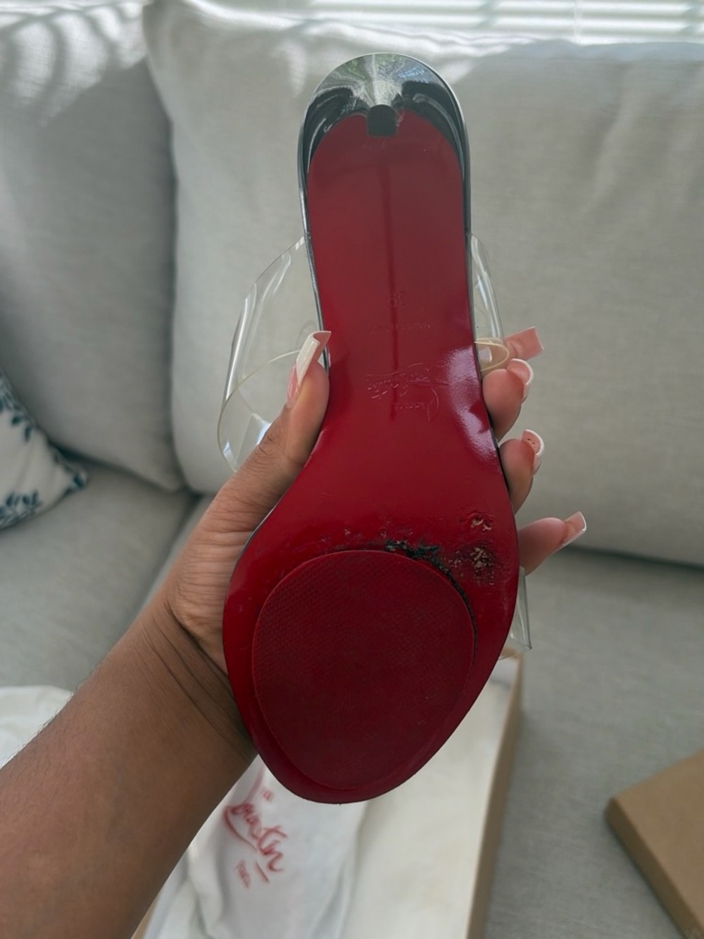 Christian Louboutin Black Women's Shoes - Picture 3 of 10